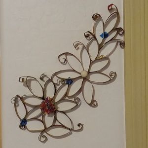 Toilet paper roll wall art